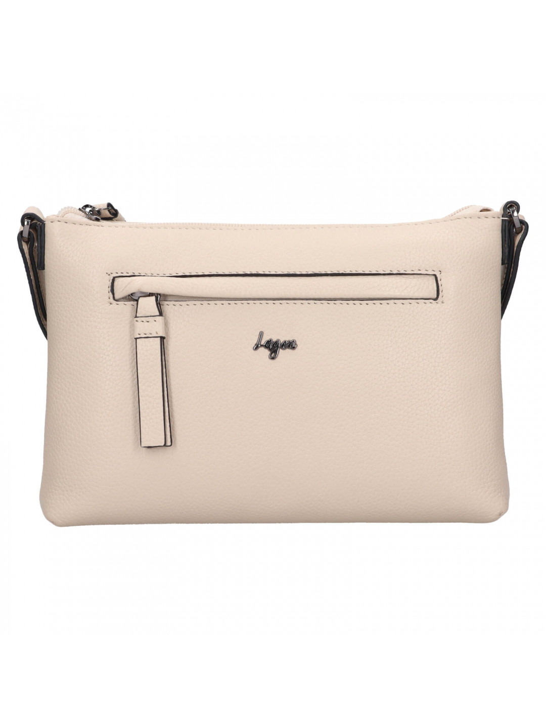 Dámská crossbody kabelka Lagen Mao – krémová